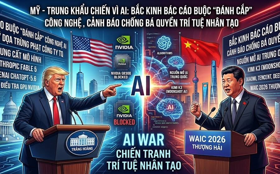 Trung Quốc và Mỹ căng thẳng sau khi Moonshot AI ra mắt Kimi K3