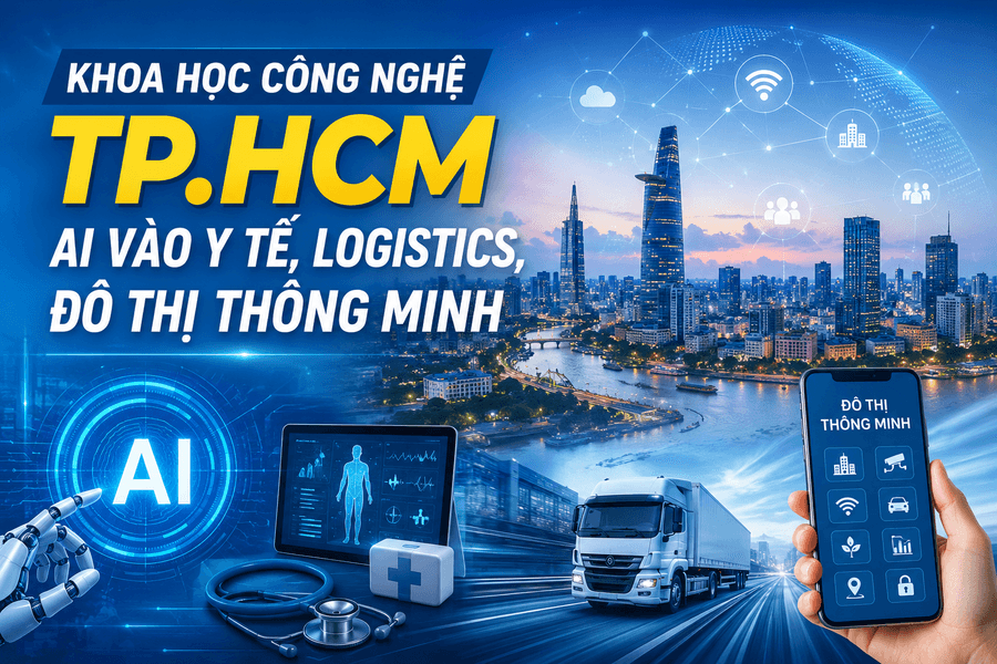 TP.HCM tăng tốc đưa AI vào y tế, giáo dục và logistics