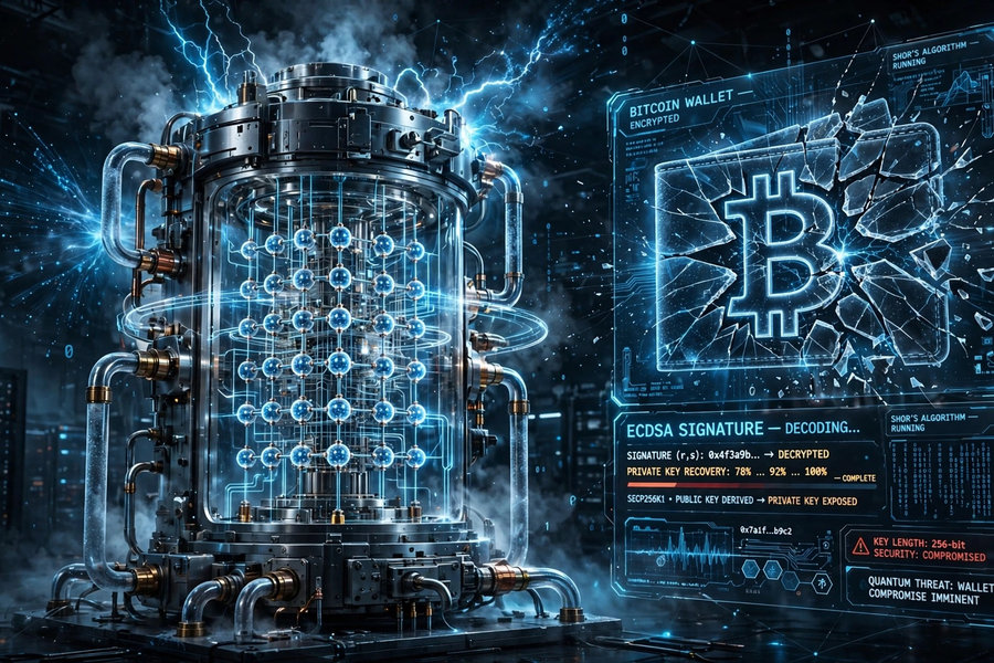 Máy tính lượng tử có thể đe dọa Bitcoin: Nhà đầu tư đã đến lúc phải lo lắng?
