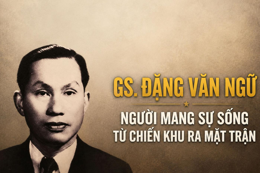 GS. Đặng Văn Ngữ Kì 1: Lựa chọn dấn thân và bản giao hưởng từ Tokyo đến Chiến khu Việt Bắc