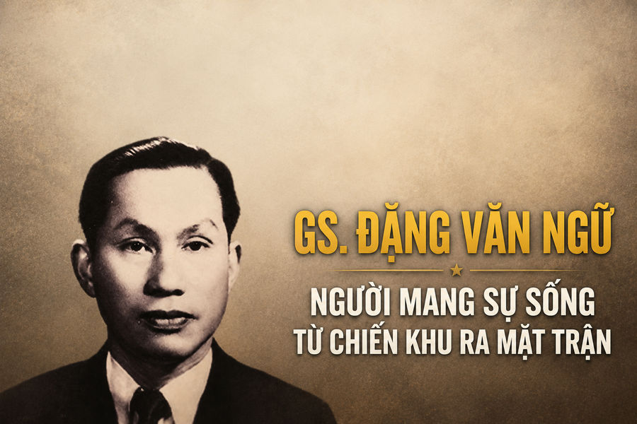 GS. Đặng Văn Ngữ Kì 1: Lựa chọn dấn thân và bản giao hưởng từ Tokyo đến Chiến khu Việt Bắc