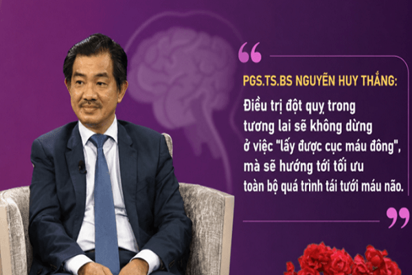 PGS.TS.BS Nguyễn Huy Thắng: 'Giờ vàng' điều trị đột quỵ không còn là giới hạn