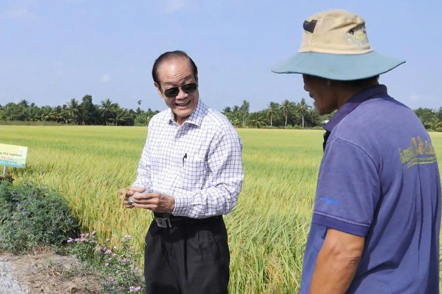 GS.TS Nguyễn Bảo Vệ: "Giải mã" hạt phân bón thông minh để giảm phát thải cho cánh đồng lúa