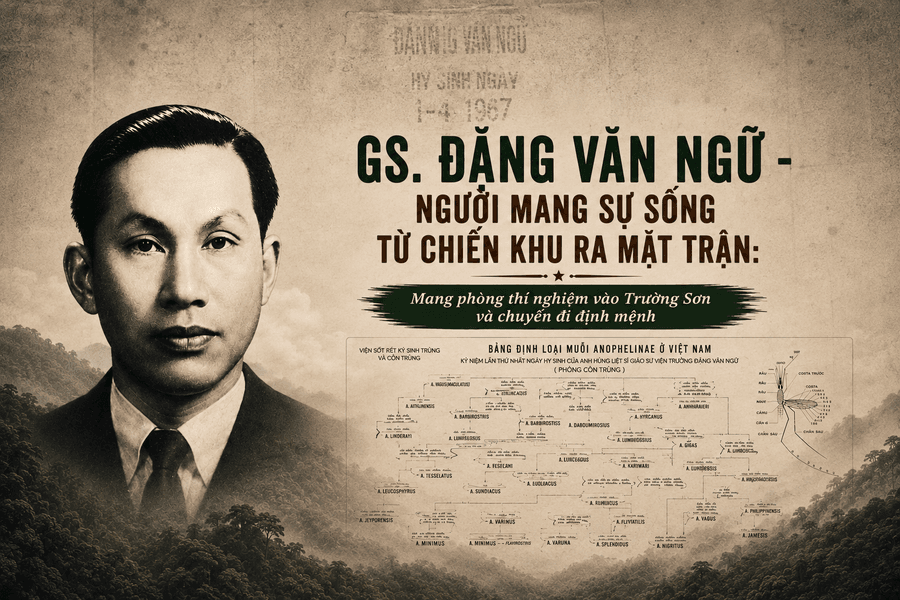 GS. Đặng Văn Ngữ - Người mang sự sống từ chiến khu ra mặt trận Kỳ 4: Mang phòng thí nghiệm vào trường sơn và chuyến đi định mệnh