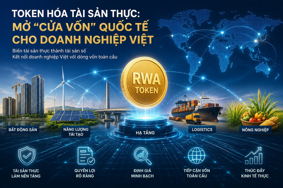 Nghị quyết số 05/2025/NQ-CP về tài sản mã hóa mở rộng cửa đón vốn quốc tế