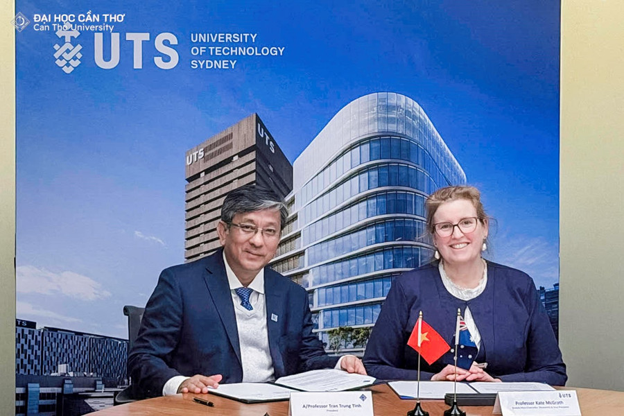 Đại học Cần Thơ mở rộng hợp tác giáo dục, khoa học với Australia