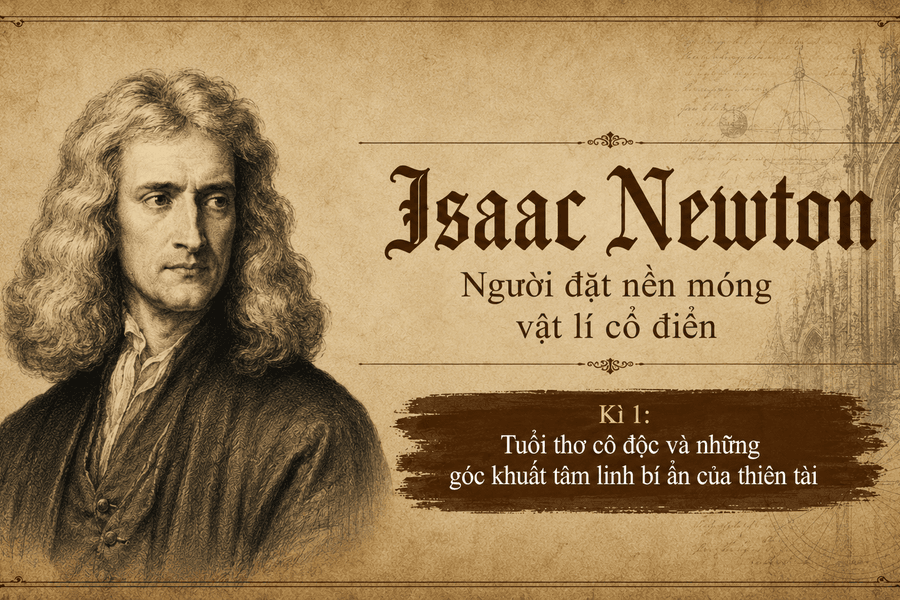 Isaac Newton Kì 1: Tuổi thơ cô độc và những góc khuất tâm linh bí ẩn của một thiên tài