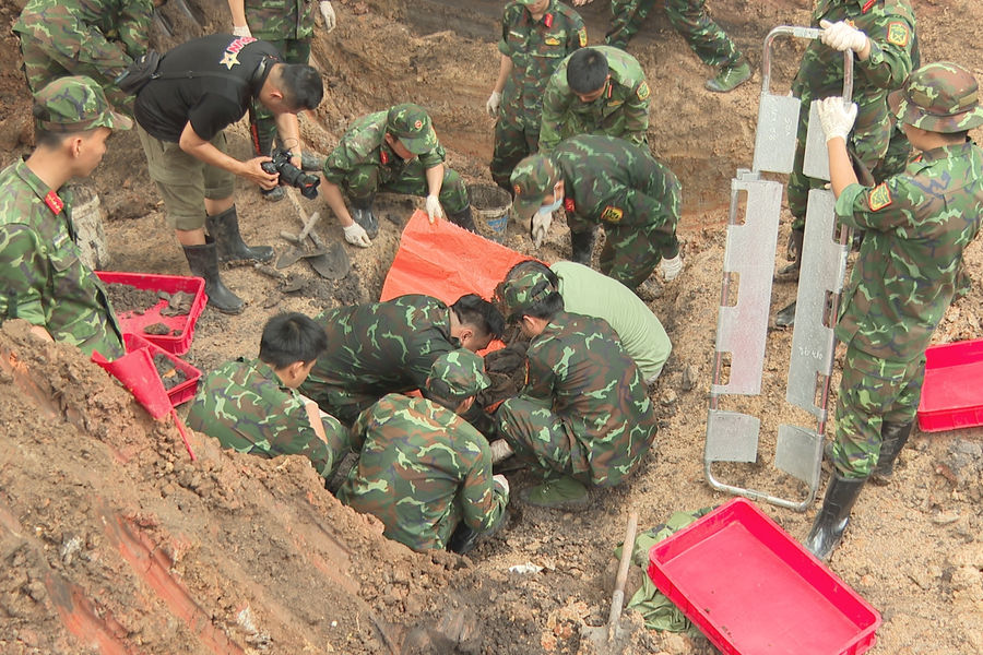 TP.HCM quy tập 5 hài cốt liệt sĩ dưới giếng làng, Công viên Lê Thị Riêng lên 379 bộ
