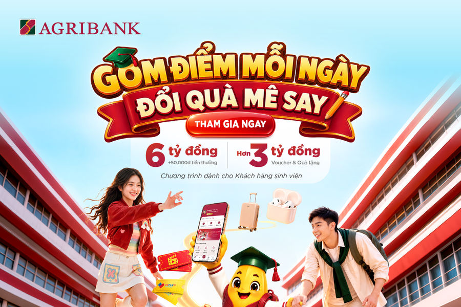 Agribank dành hơn 9 tỉ đồng ưu đãi sinh viên nhân dịp khai trường