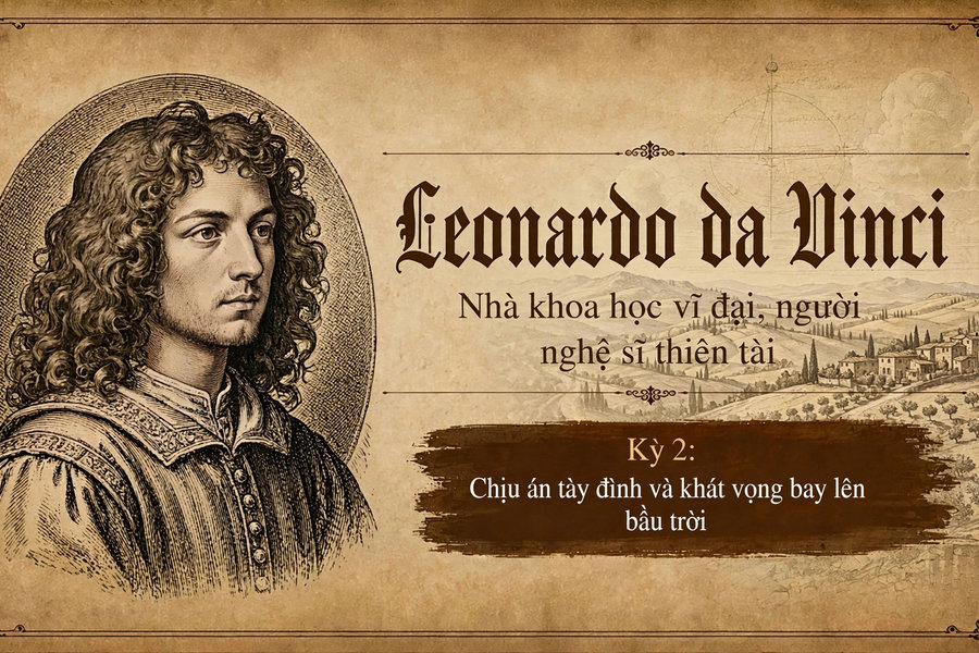 Leonardo da Vinci Kì 2: Chịu án tày đình và khát vọng bay lên bầu trời