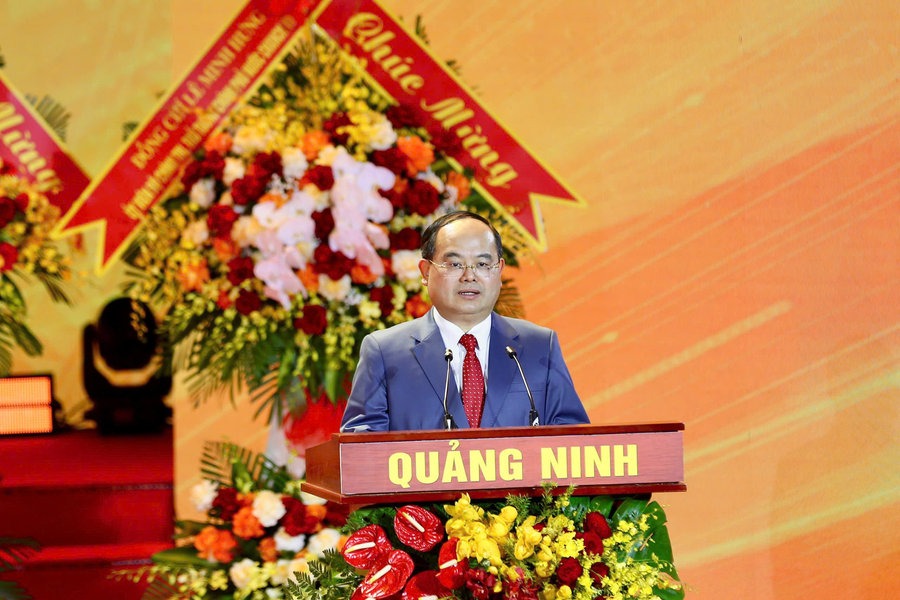 Bí thư Thành ủy Quảng Ninh Quản Minh Cường: 'Lên thành phố để tăng trưởng mạnh mẽ, nâng cao hơn cuộc sống của nhân dân'