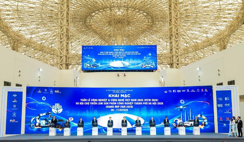VITW 2026 chính thức khai mạc, quy tụ hơn 2.000 gian hàng công nghiệp và công nghệ