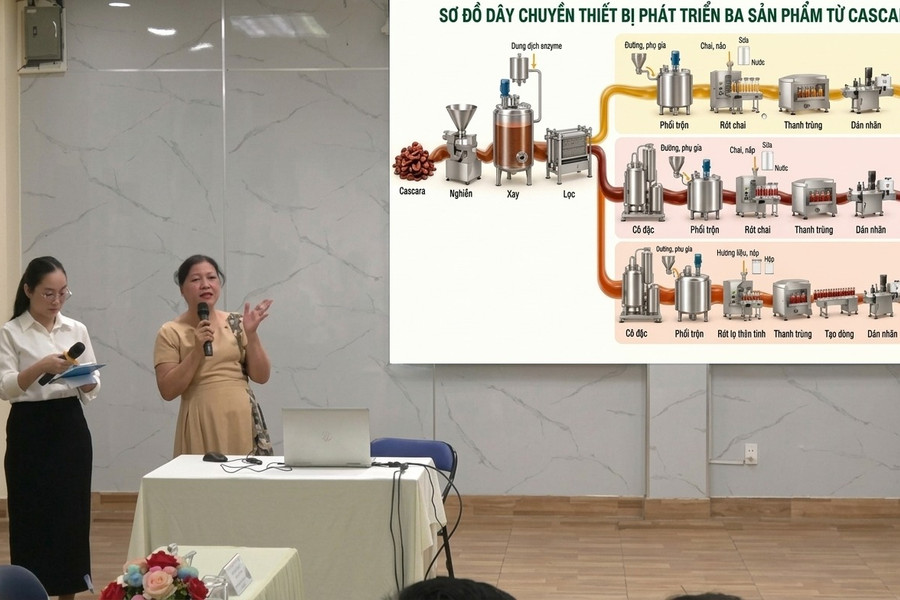 Khi vỏ cà phê không còn là thứ bỏ đi