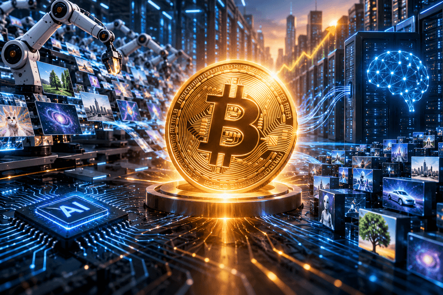 Bitcoin trong nền kinh tế AI: Kẻ thắng lớn thầm lặng?