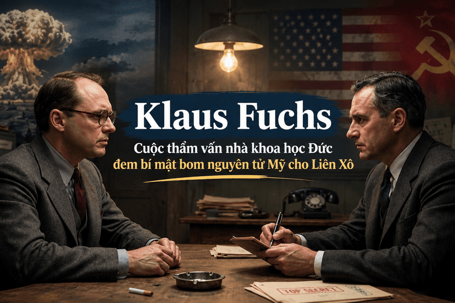 Klaus Fuchs (kì 3): Cuộc thẩm vấn nhà khoa học Đức đem bí mật bom nguyên tử Mỹ cho Liên Xô